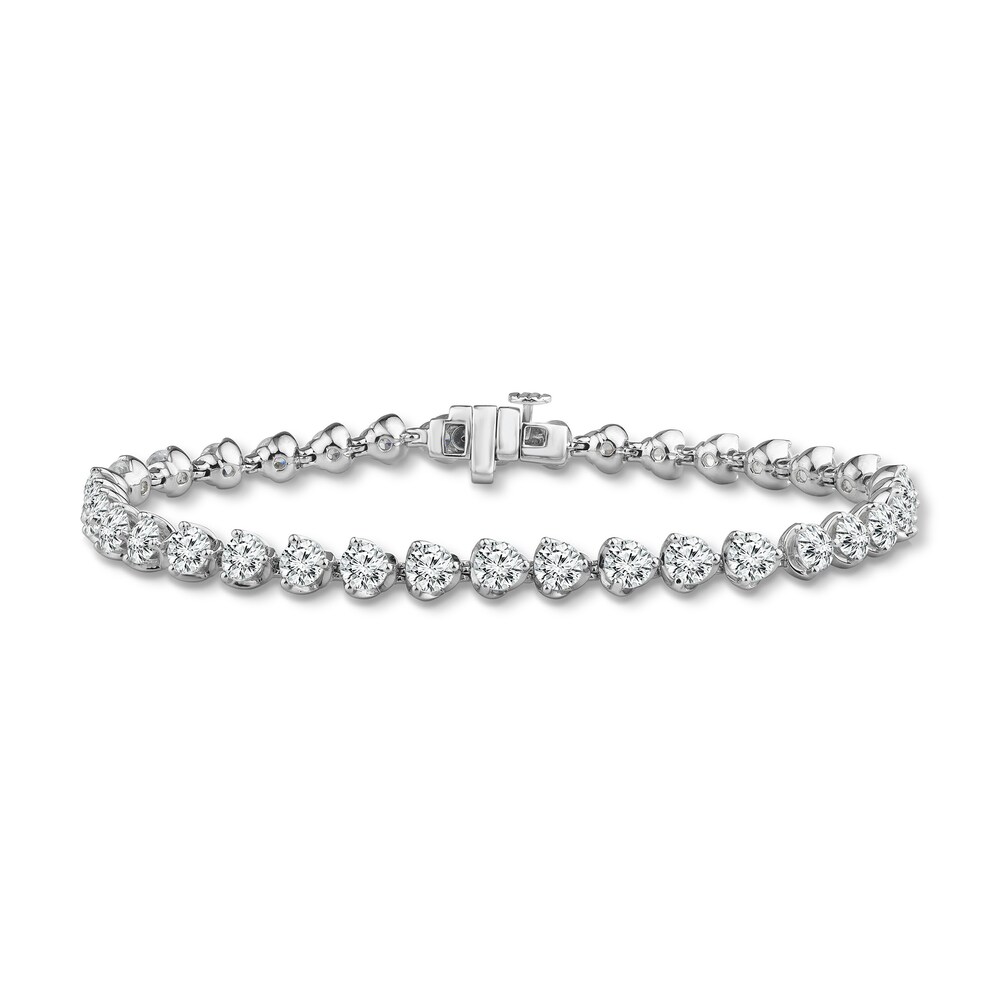 Diamond Tennis Bracelet 10 ct tw Round 14K White Gold SUynXLgQ