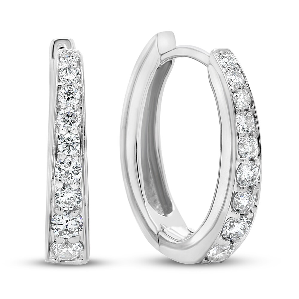 Diamond Earrings 1/2 ct tw Round 10K White Gold TuQPWfWc Diamond Earrings 1/2 ct tw Round 10K White Gold TuQPWfWc