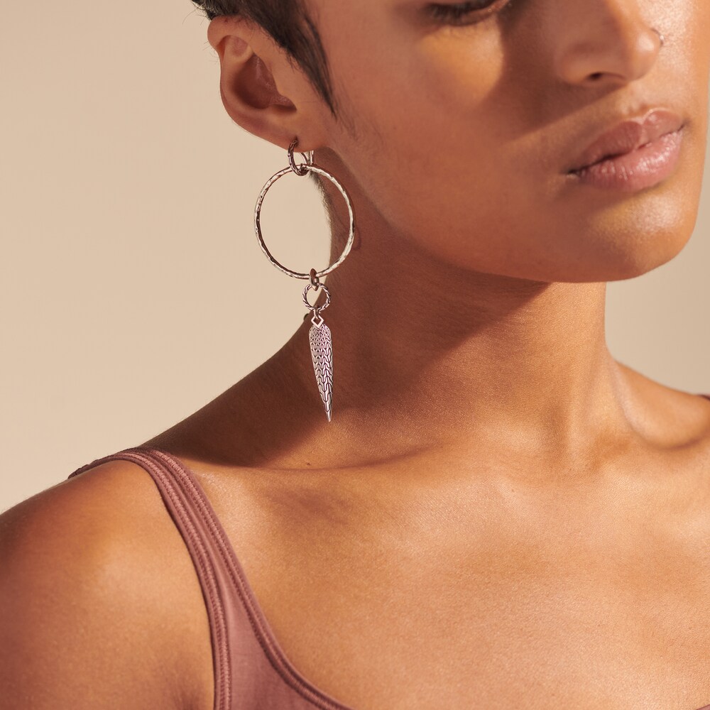 John Hardy Classic Chain Drop Earrings Sterling Silver UCGCnyPD John Hardy Classic Chain Drop Earrings Sterling Silver UCGCnyPD