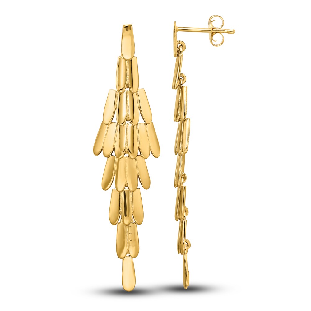 Chandelier Dangle Earrings 14K Yellow Gold V1rPtKPs Chandelier Dangle Earrings 14K Yellow Gold V1rPtKPs