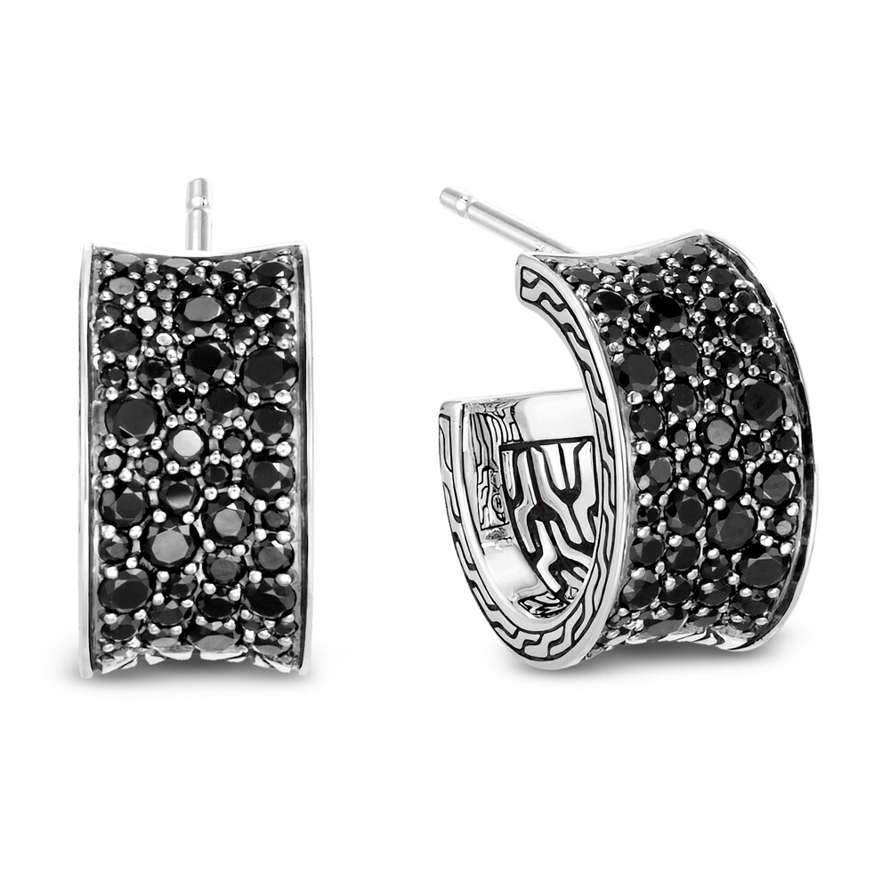 John Hardy Classic Chain Earrings Natural Black Spinel & Natural Black Sapphire Sterling Silver VgzjY4Ln John Hardy Classic Chain Earrings Natural Black Spinel & Natural Black Sapphire Sterling Silver VgzjY4Ln