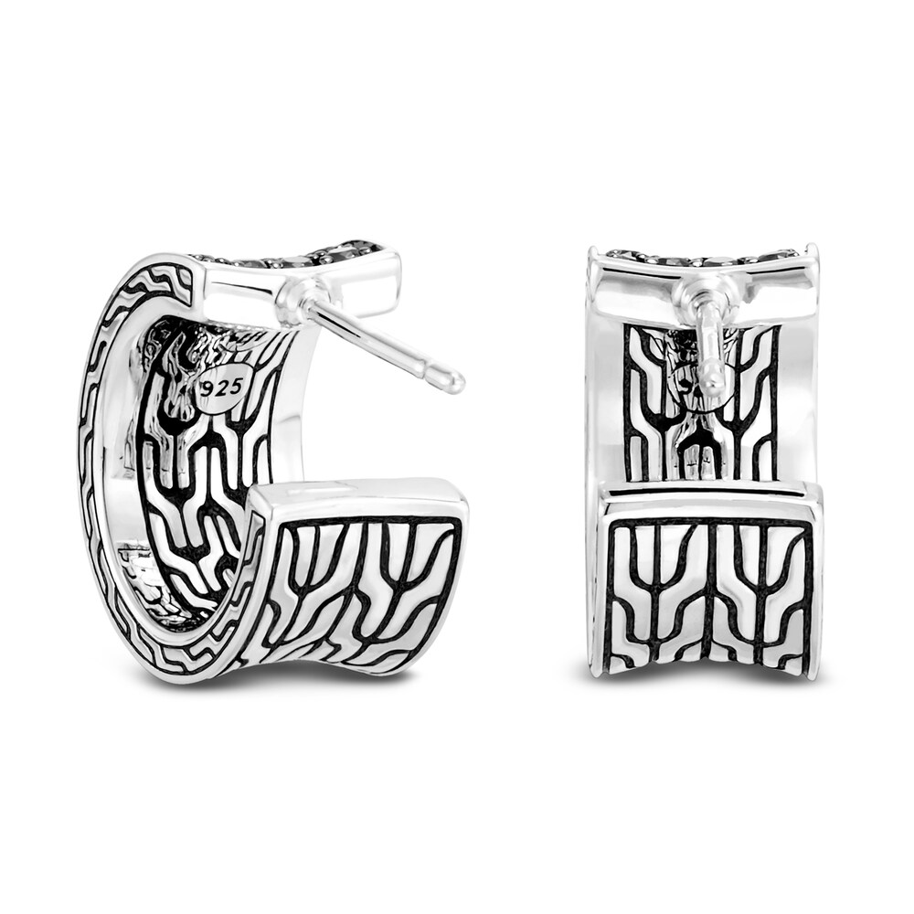 John Hardy Classic Chain Earrings Natural Black Spinel & Natural Black Sapphire Sterling Silver VgzjY4Ln John Hardy Classic Chain Earrings Natural Black Spinel & Natural Black Sapphire Sterling Silver VgzjY4Ln