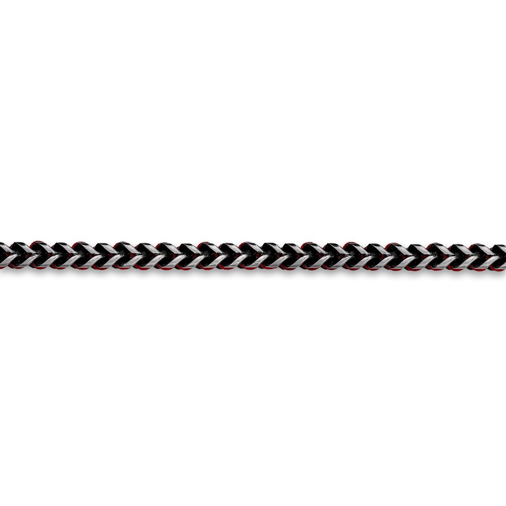 Men\'s Leather Cord Bracelet Stainless Steel 9\" VuuJtTN8 Men\'s Leather Cord Bracelet Stainless Steel 9\" VuuJtTN8