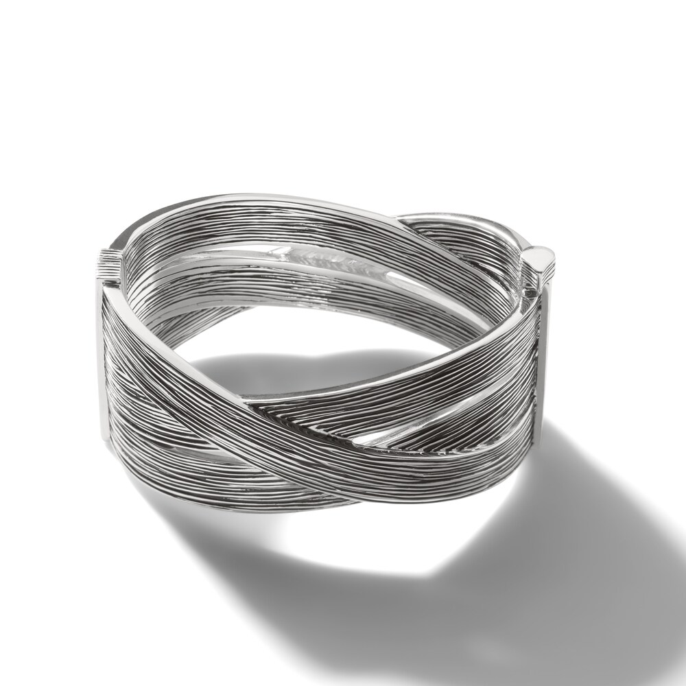 John Hardy Bamboo Bracelet Sterling Silver Small WRw75wYN