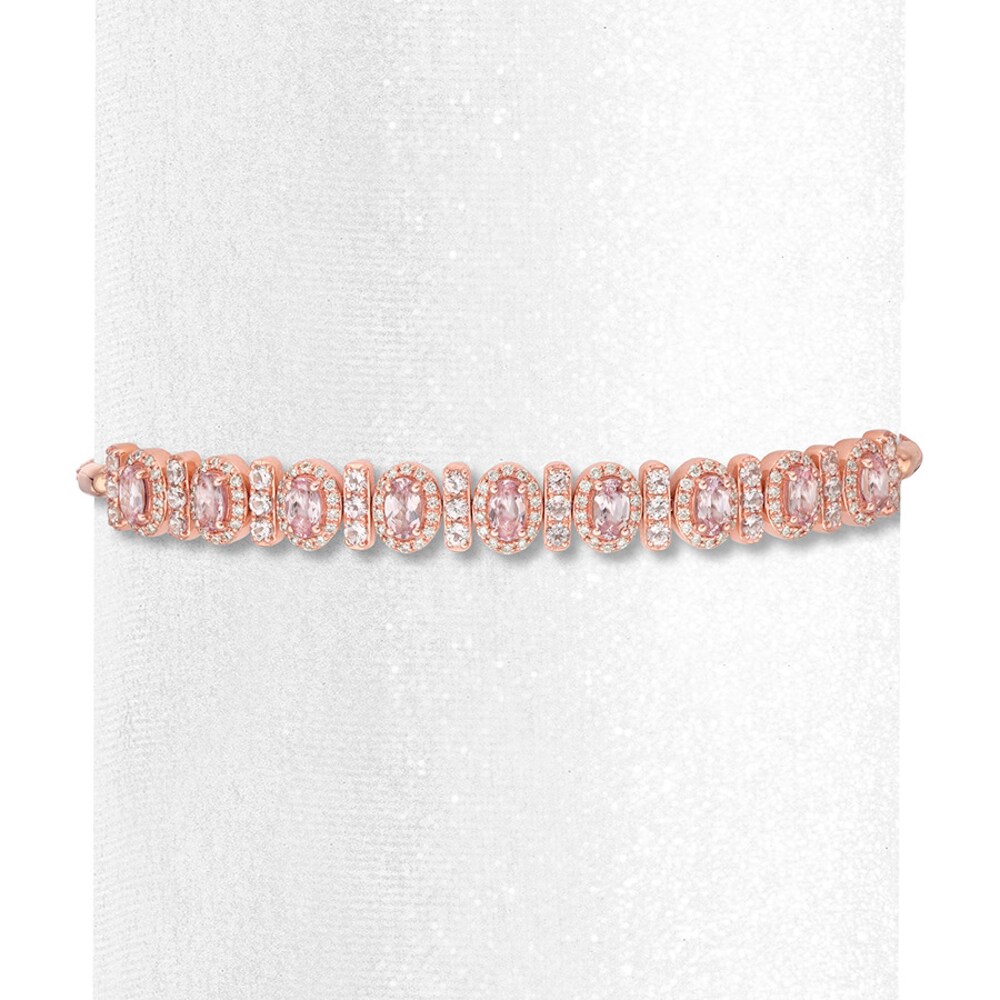 Le Vian Rose Spinel Bolo Bracelet 1/2 ct tw Diamonds 14K Gold X4HaWV16 Le Vian Rose Spinel Bolo Bracelet 1/2 ct tw Diamonds 14K Gold X4HaWV16