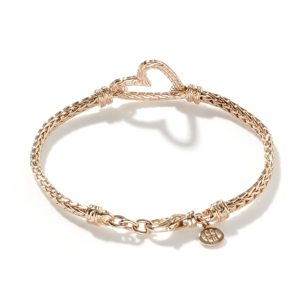 John Hardy Classic Chain Slim Heart Bracelet 14K Yellow Gold - Large XXYNnzSr John Hardy Classic Chain Slim Heart Bracelet 14K Yellow Gold - Large XXYNnzSr