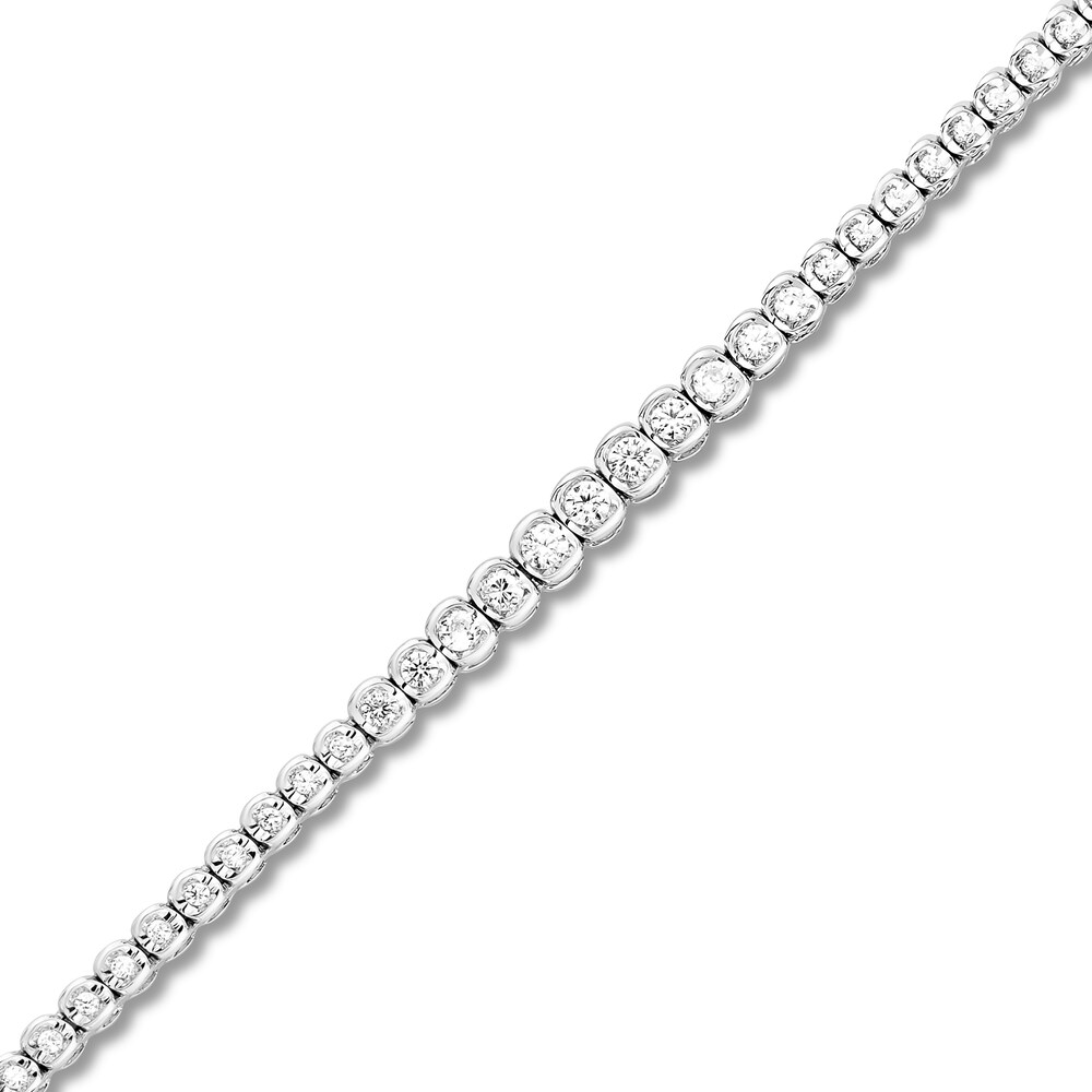 Diamond Bracelet 1 ct tw Round 14K White Gold Xt2lG7cJ Diamond Bracelet 1 ct tw Round 14K White Gold Xt2lG7cJ