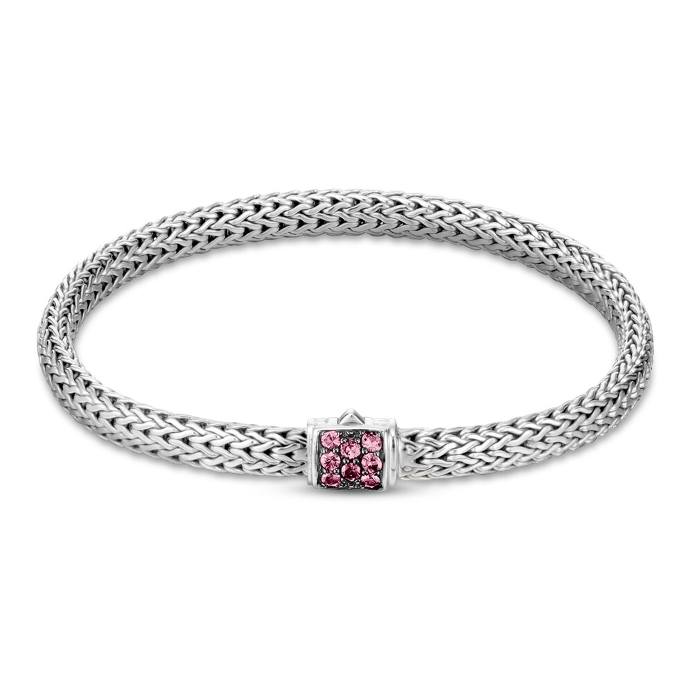 John Hardy Classic Chain 5MM Bracelet in Silver with Gemstone, Medium YMvk2Arv John Hardy Classic Chain 5MM Bracelet in Silver with Gemstone, Medium YMvk2Arv