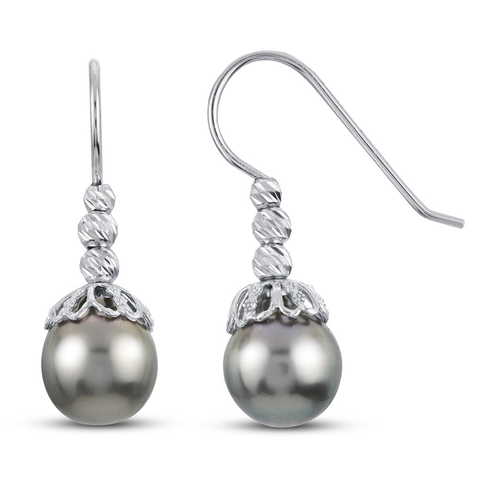 Cultured Pearl Earrings Sterling Silver Zrz7CIeG Cultured Pearl Earrings Sterling Silver Zrz7CIeG