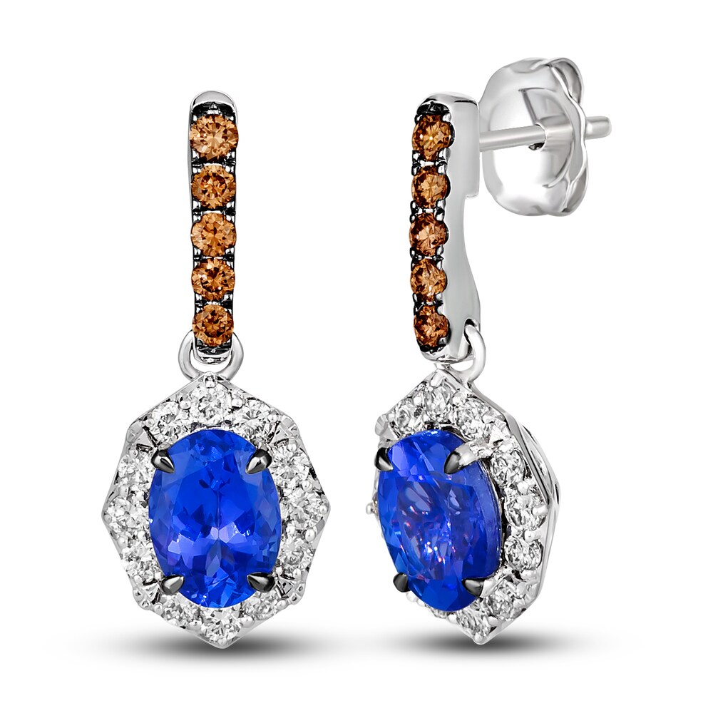 Le Vian Natural Tanzanite Earrings 5/8 ct tw Diamonds 14K Vanilla Gold b0DHpT6T Le Vian Natural Tanzanite Earrings 5/8 ct tw Diamonds 14K Vanilla Gold b0DHpT6T