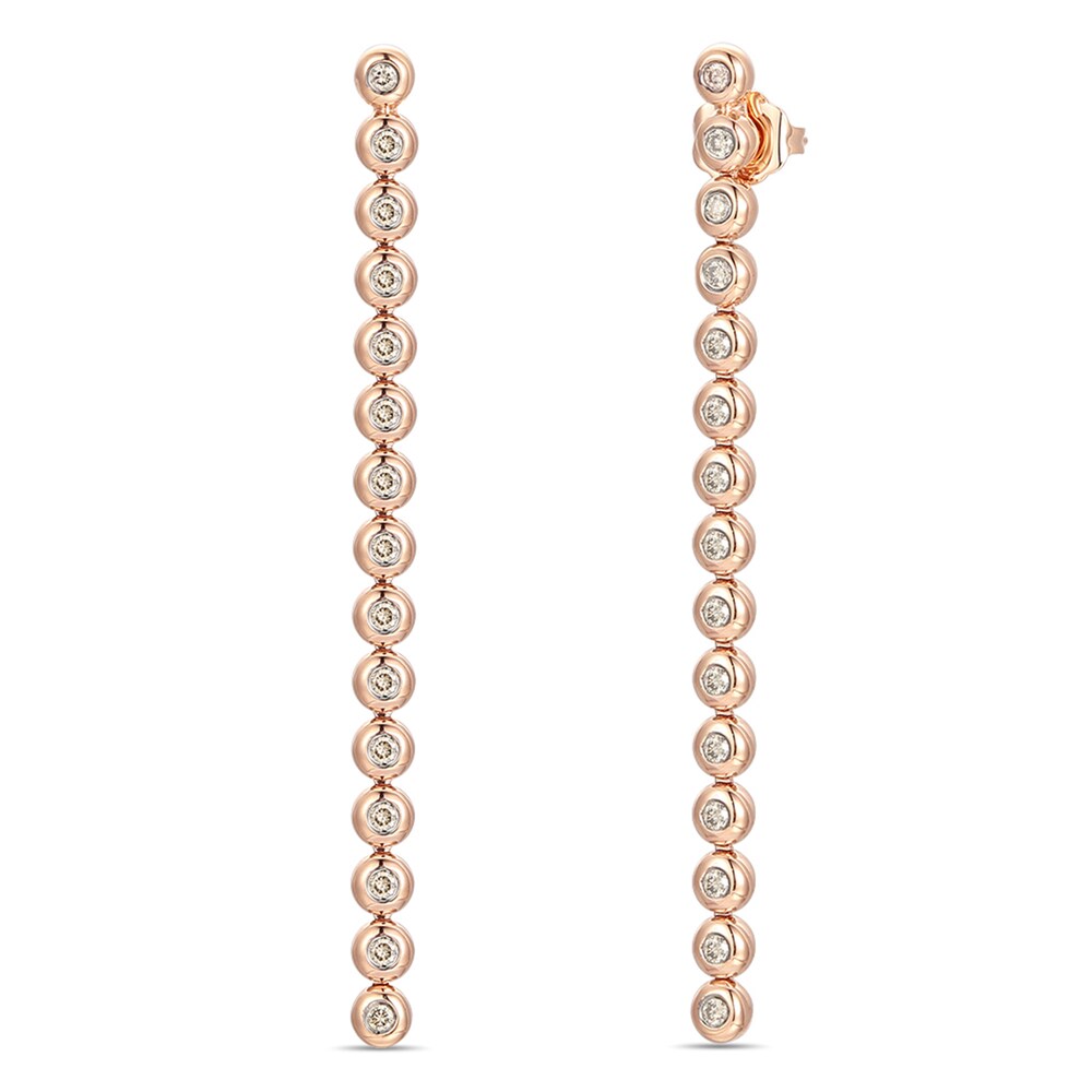 Le Vian Chocolatier Diamond Earrings 1/2 ct tw 14K Strawberry Gold b0mYD2nk Le Vian Chocolatier Diamond Earrings 1/2 ct tw 14K Strawberry Gold b0mYD2nk