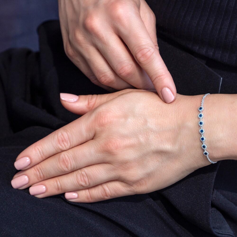 Shy Creation Sapphire Bracelet 1/5 cttw Diamonds 14K Gold SC55005033 c0SIfJYQ Shy Creation Sapphire Bracelet 1/5 cttw Diamonds 14K Gold SC55005033 c0SIfJYQ