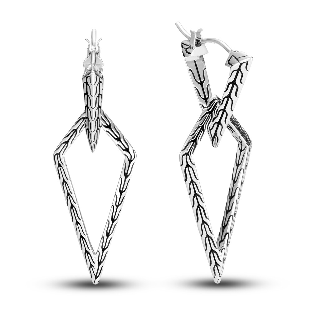 John Hardy Tiga Trans Dangle Earrings Sterling Silver c5EhfsHK John Hardy Tiga Trans Dangle Earrings Sterling Silver c5EhfsHK