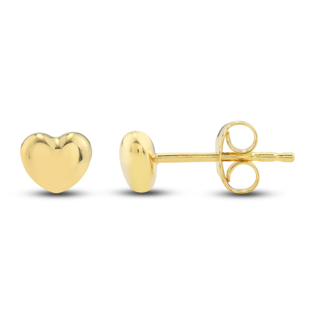 Heart, Star and Hoop Earring Set 14K Yellow Gold c98rhSlA Heart, Star and Hoop Earring Set 14K Yellow Gold c98rhSlA