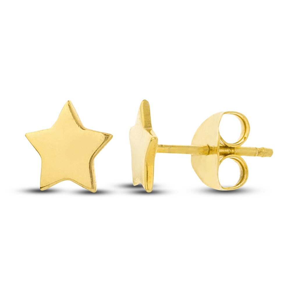 Heart, Star and Hoop Earring Set 14K Yellow Gold c98rhSlA Heart, Star and Hoop Earring Set 14K Yellow Gold c98rhSlA