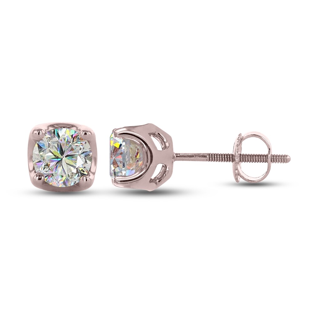 THE LEO First Light Diamond Solitaire Earrings 2 ct tw 14K Rose Gold (I1/I) dKg1Veax THE LEO First Light Diamond Solitaire Earrings 2 ct tw 14K Rose Gold (I1/I) dKg1Veax