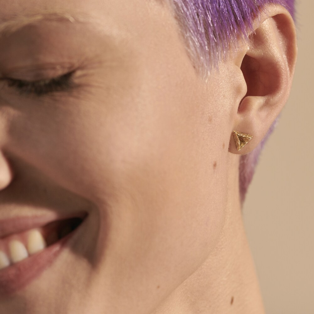 John Hardy Classic Chain Tiga Stud Earrings 18K Yellow Gold dTnvwUNz