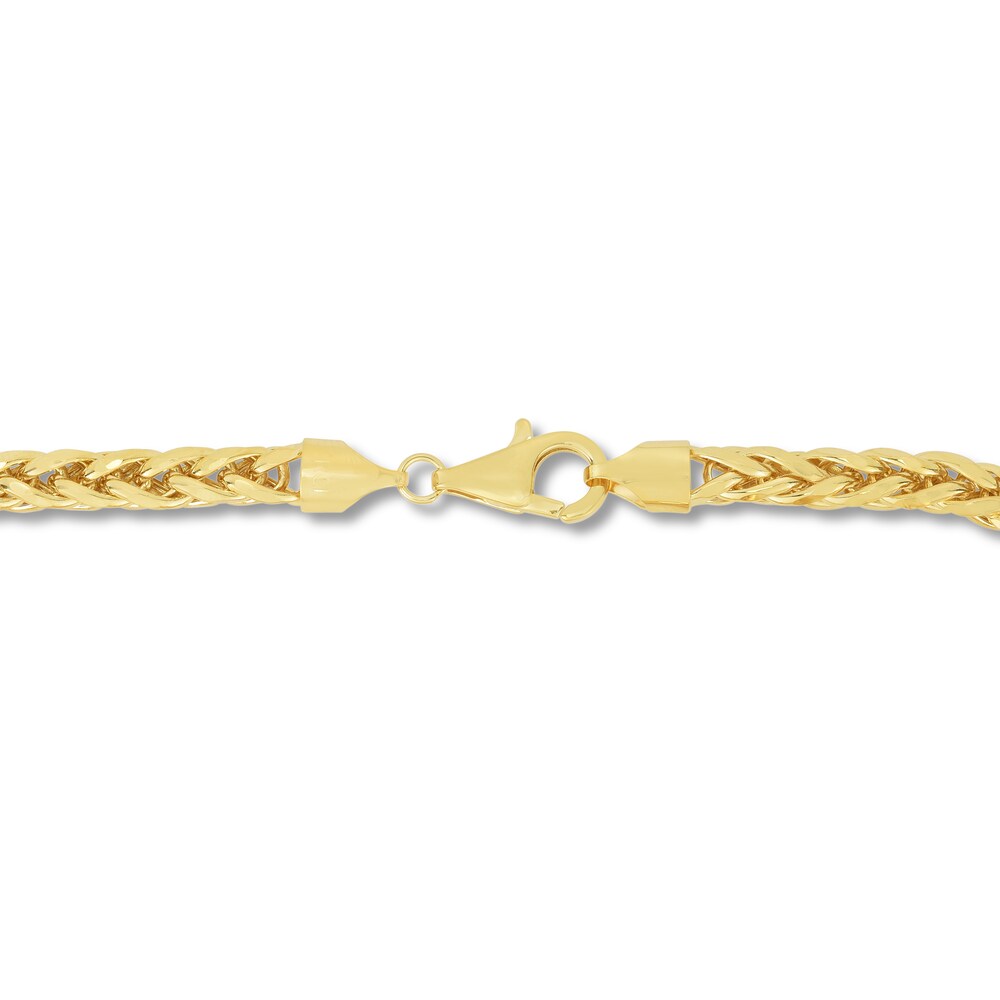 Diamond-Cut Franco Chain Bracelet 14K Yellow Gold 8.75\" dbghF76I Diamond-Cut Franco Chain Bracelet 14K Yellow Gold 8.75\" dbghF76I