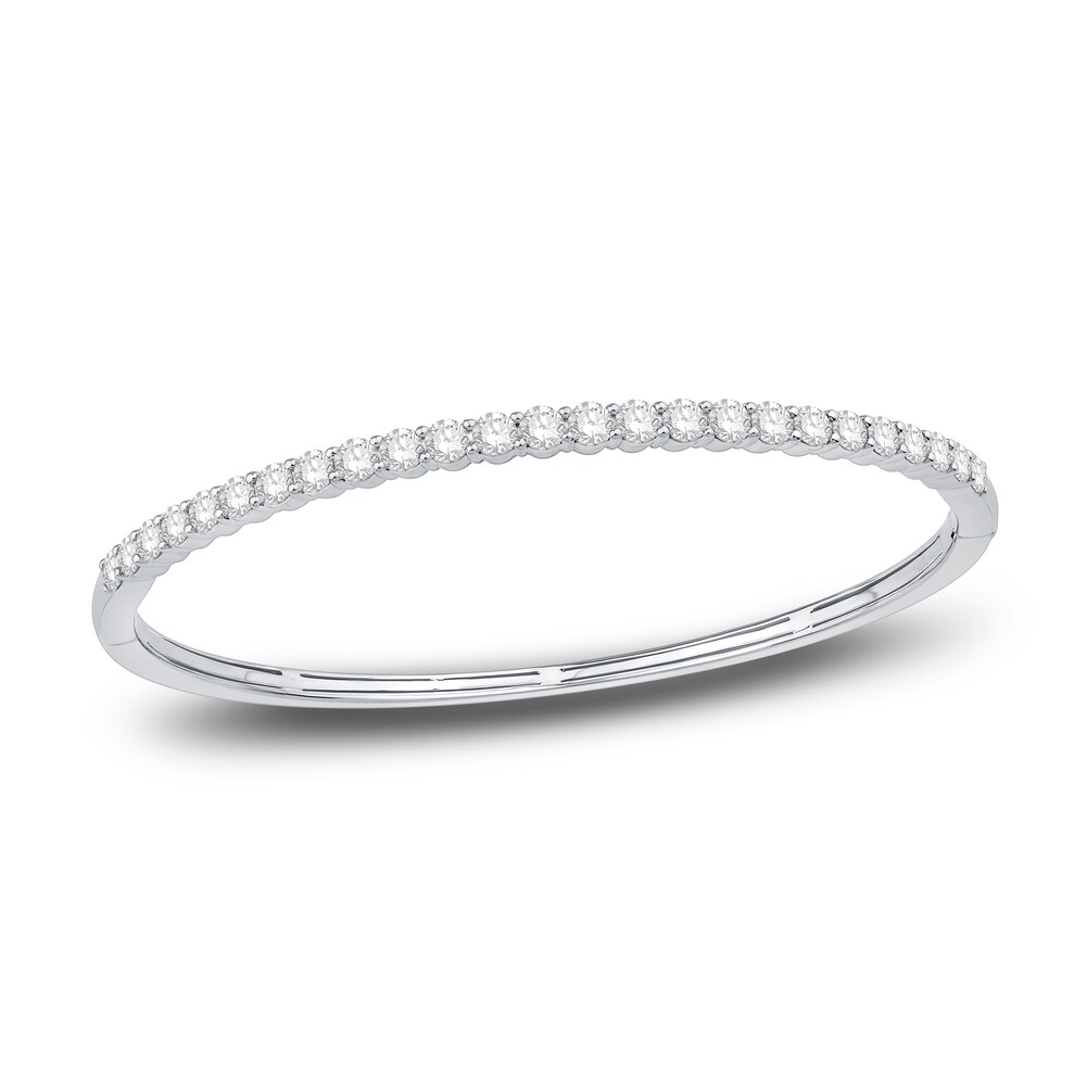 Diamond Bangle Bracelet 3 ct tw Round 14K White Gold duCGViZ3 Diamond Bangle Bracelet 3 ct tw Round 14K White Gold duCGViZ3