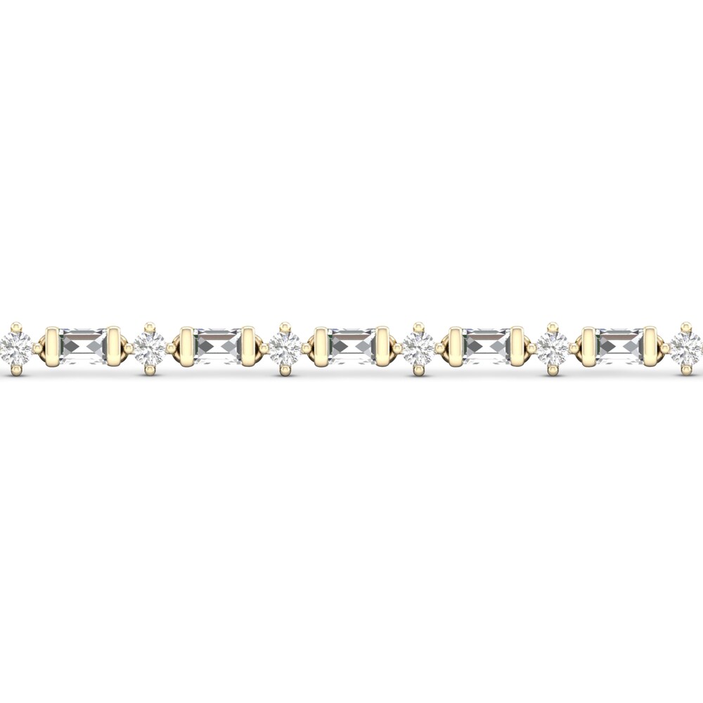 Diamond Bracelet 1/2 ct tw Round 14K Yellow Gold e4y8Doyf Diamond Bracelet 1/2 ct tw Round 14K Yellow Gold e4y8Doyf