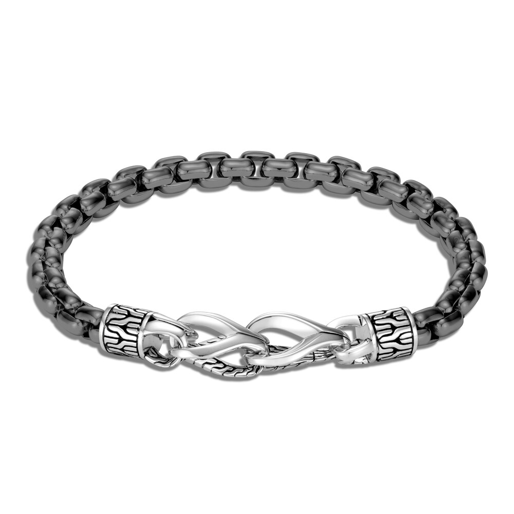 John Hardy Asli Classic Chain Link 6MM Box Chain Bracelet in Silver, Medium e8sT3UdN John Hardy Asli Classic Chain Link 6MM Box Chain Bracelet in Silver, Medium e8sT3UdN