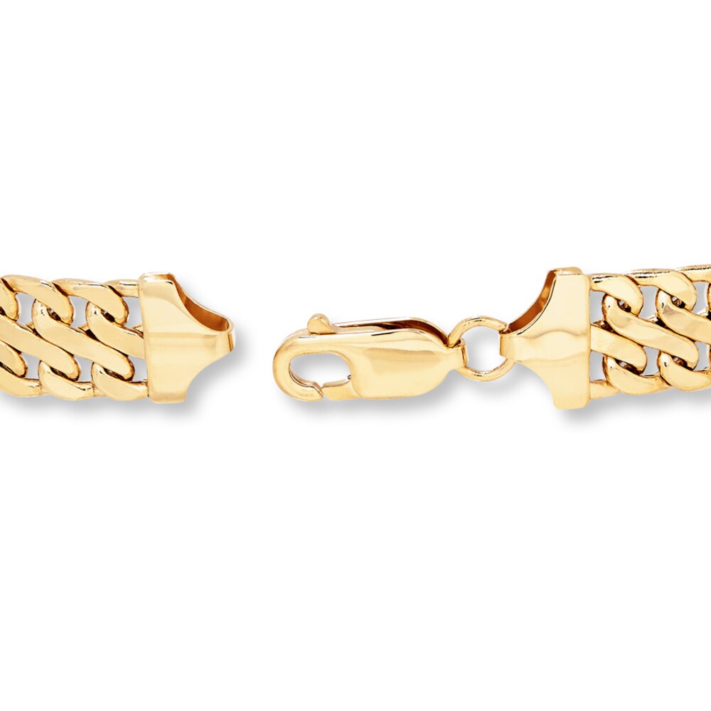 Link Bracelet 14K Yellow Gold 7.5\" Length erMDDM4d Link Bracelet 14K Yellow Gold 7.5\" Length erMDDM4d