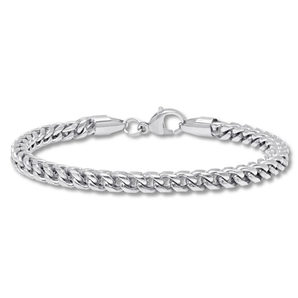 Men's Link Chain Bracelet Stainless Steel 8.5" etbkb6tb