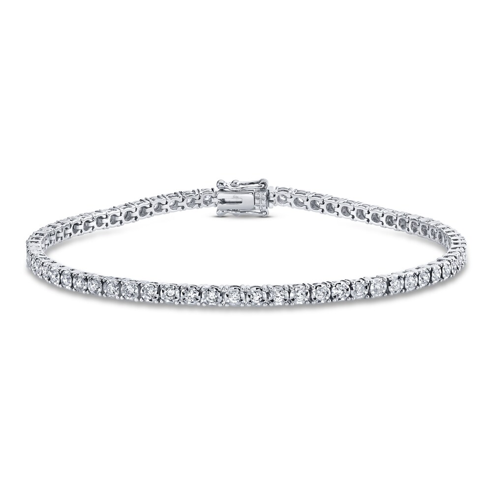 Shy Creation Diamond Bracelet 7/8 ct tw Round 14K White Gold SC55002949 fOVVg1sW Shy Creation Diamond Bracelet 7/8 ct tw Round 14K White Gold SC55002949 fOVVg1sW