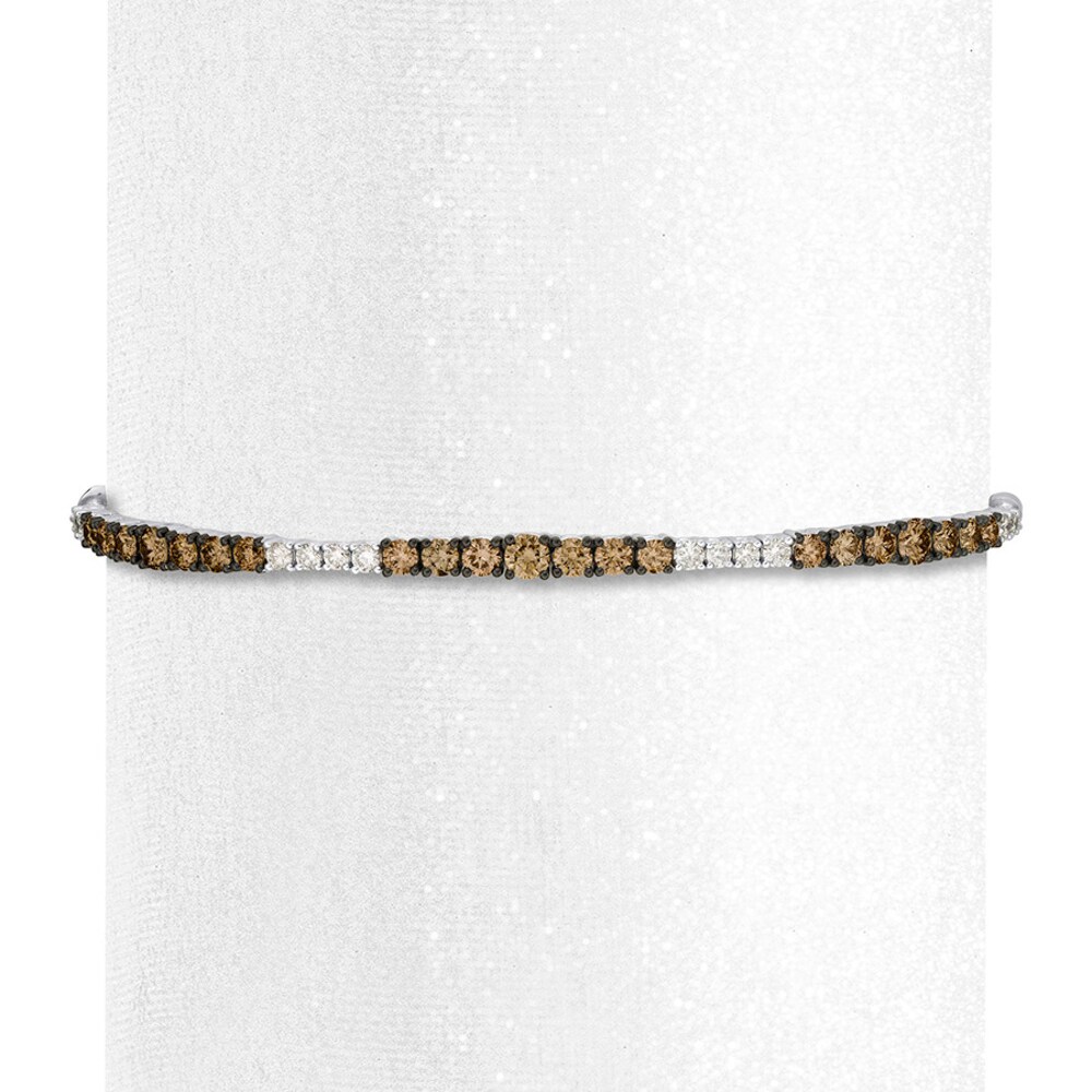 Le Vian Chocolate Diamond Bolo Bracelet 2 ct tw 14K Vanilla Gold fpDVuoU0