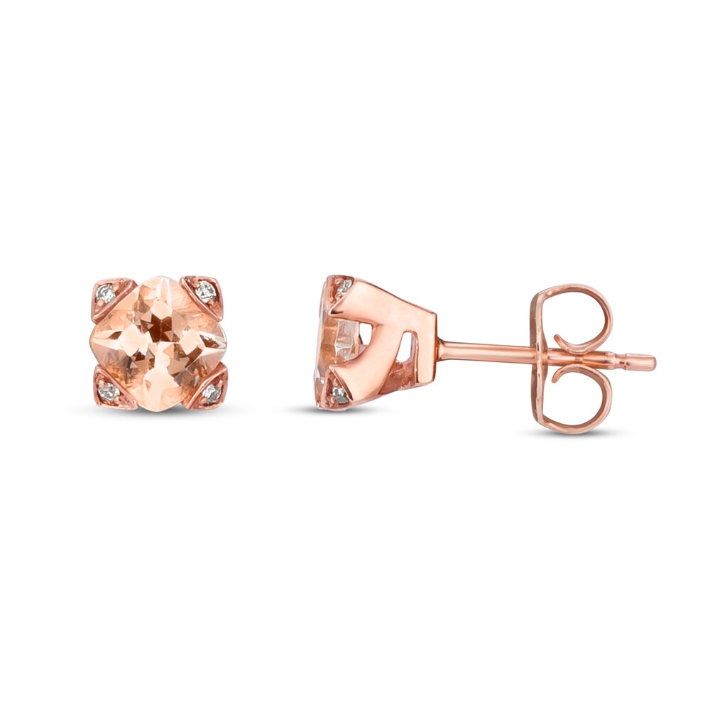 Le Vian Morganite Earrings Diamond Accents 14K Strawberry Gold gGY58Hxs Le Vian Morganite Earrings Diamond Accents 14K Strawberry Gold gGY58Hxs