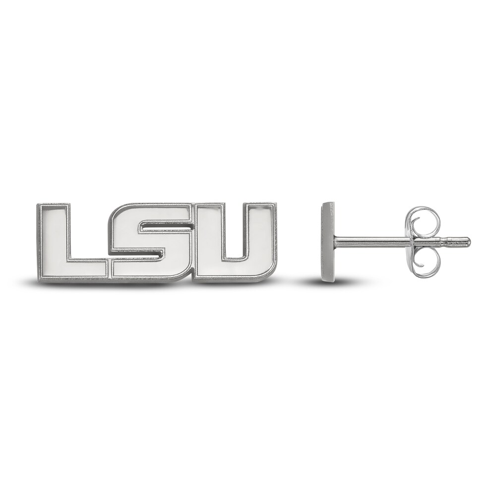 Louisiana State University Stud Earrings Sterling Silver gOPlPQvj Louisiana State University Stud Earrings Sterling Silver gOPlPQvj