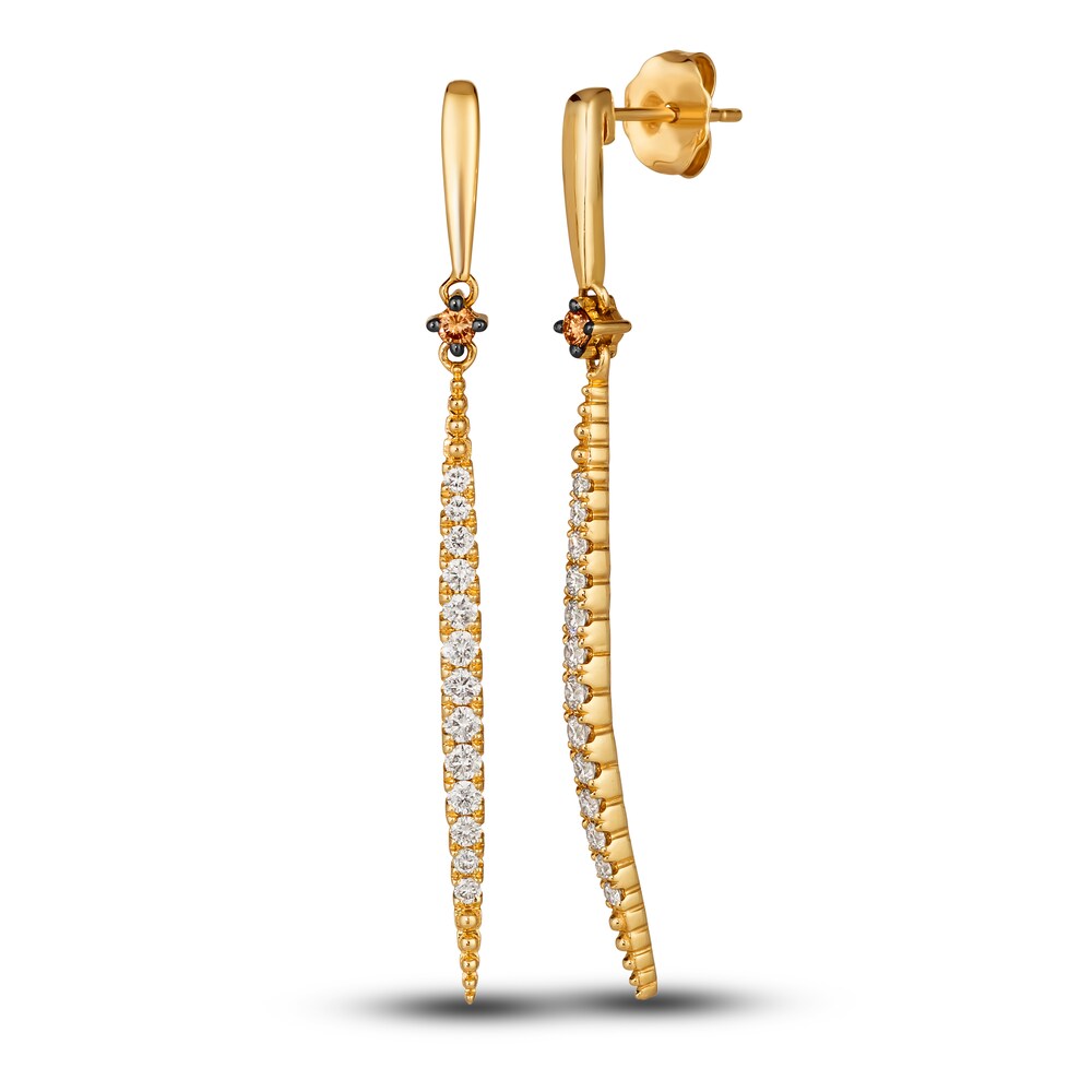 Le Vian Diamond Earrings 1/2 ct tw Round 14K Honey Gold gtPqn0nT Le Vian Diamond Earrings 1/2 ct tw Round 14K Honey Gold gtPqn0nT