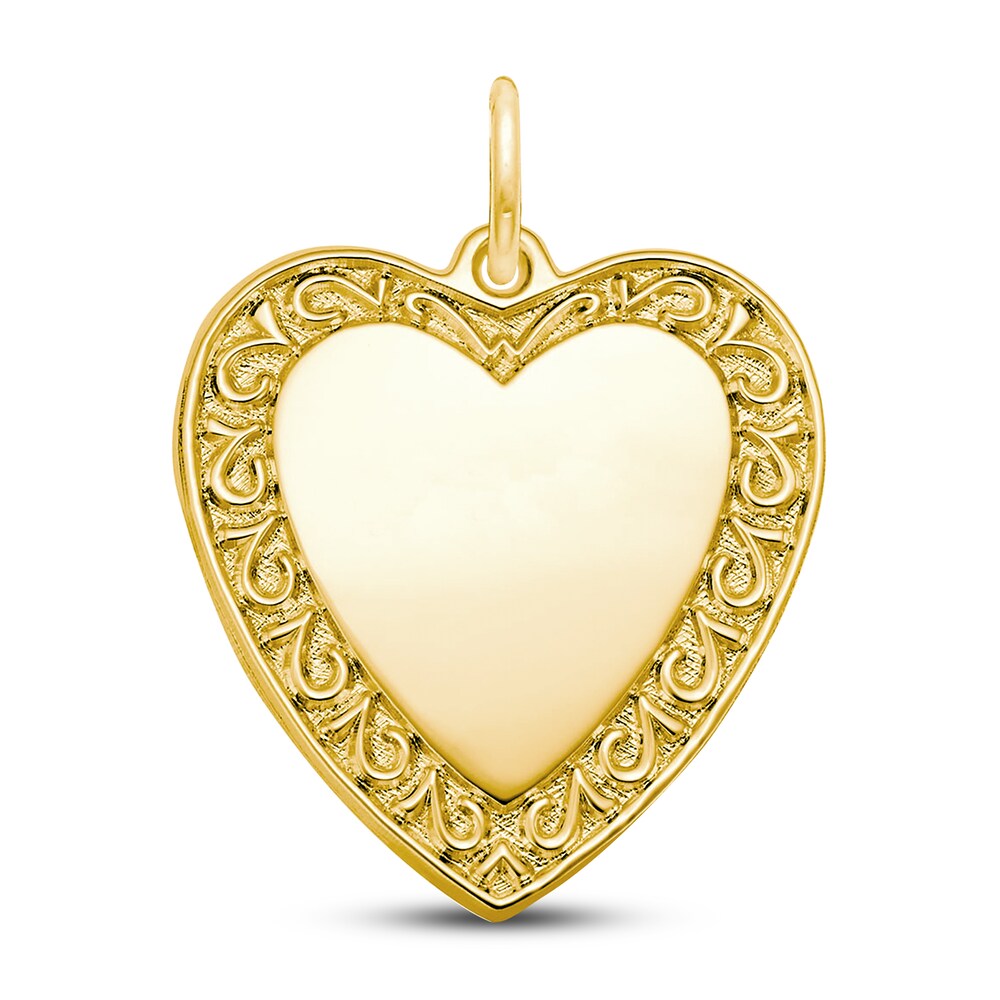 Heart Charm 14K Yellow Gold hFT1GSVj Heart Charm 14K Yellow Gold hFT1GSVj