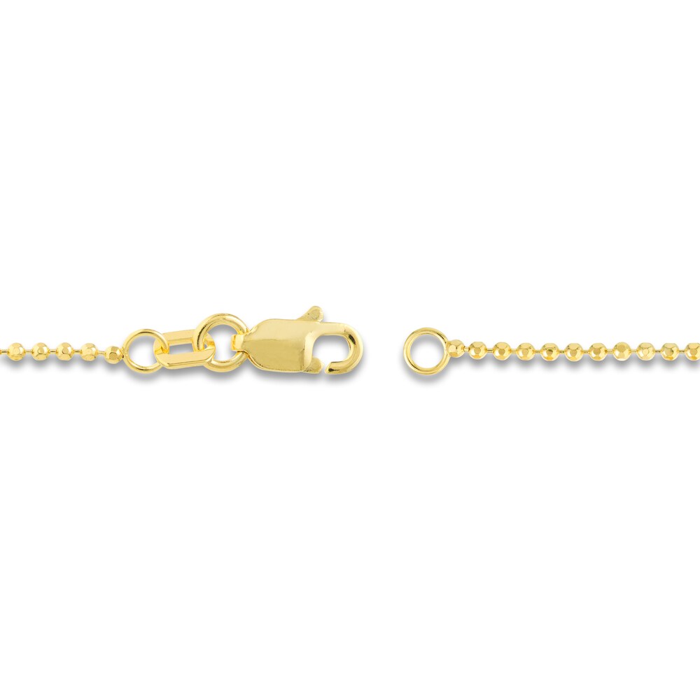 Bead, Paperclip & Mirror Chain Bracelet Set 14K Yellow Gold 7.25\" hTcXTi2c Bead, Paperclip & Mirror Chain Bracelet Set 14K Yellow Gold 7.25\" hTcXTi2c