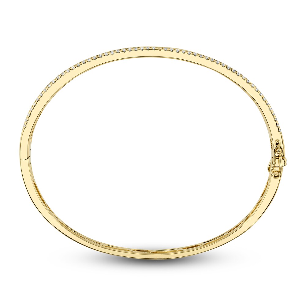 Shy Creation Diamond Bangle Bracelet 1 ct tw Round/Baguette/ Marquise 14K Yellow Gold 151270509 kSLGGBXQ Shy Creation Diamond Bangle Bracelet 1 ct tw Round/Baguette/ Marquise 14K Yellow Gold 151270509 kSLGGBXQ