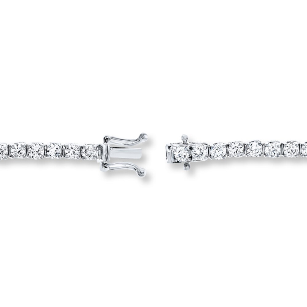 Diamond Bracelet 5 ct tw Round-cut 14K White Gold knhT0B1v Diamond Bracelet 5 ct tw Round-cut 14K White Gold knhT0B1v