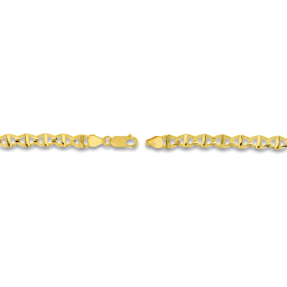 Mariner & Serpentine Chain Bracelet Set 14K Yellow Gold 7.5\" kvLDcsaW Mariner & Serpentine Chain Bracelet Set 14K Yellow Gold 7.5\" kvLDcsaW