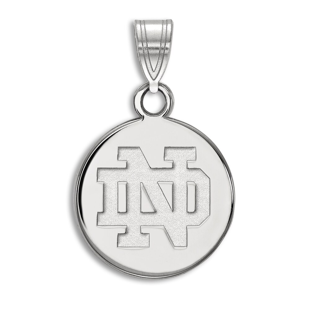 University of Notre Dame Small Necklace Charm Sterling Silver l41SFaT6 University of Notre Dame Small Necklace Charm Sterling Silver l41SFaT6