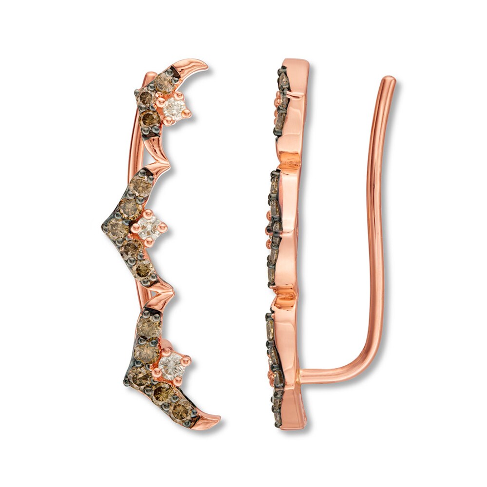 Le Vian Chocolate & Nude Diamonds 1/2 ct tw 14K Gold Earrings n33S657r