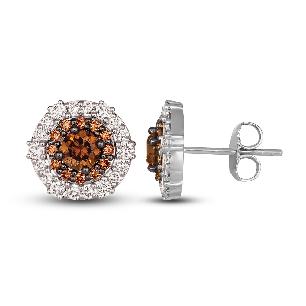 Le Vian Diamond Stud Earrings 1-3/8 ct tw Round Platinum nmNIQMOY Le Vian Diamond Stud Earrings 1-3/8 ct tw Round Platinum nmNIQMOY