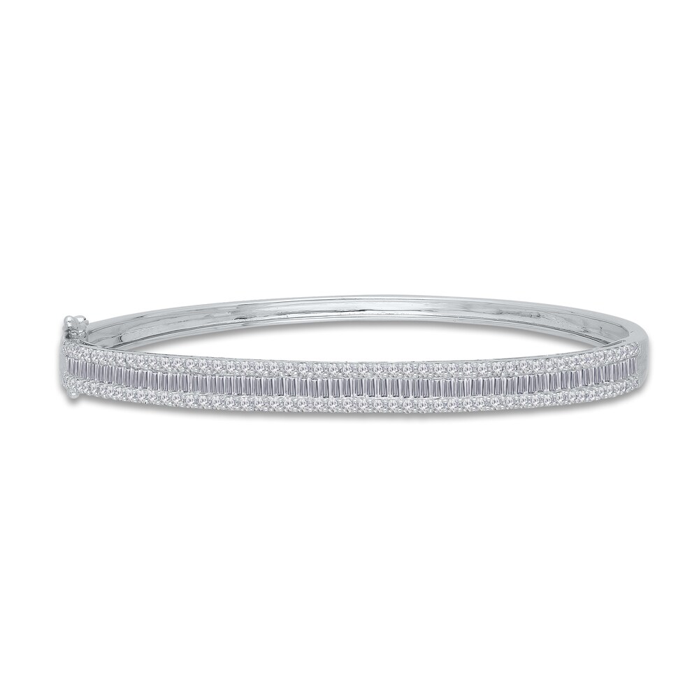 Kallati Diamond Bangle Bracelet 1-1/2 ct tw Round 14K White Gold o261Uxku Kallati Diamond Bangle Bracelet 1-1/2 ct tw Round 14K White Gold o261Uxku