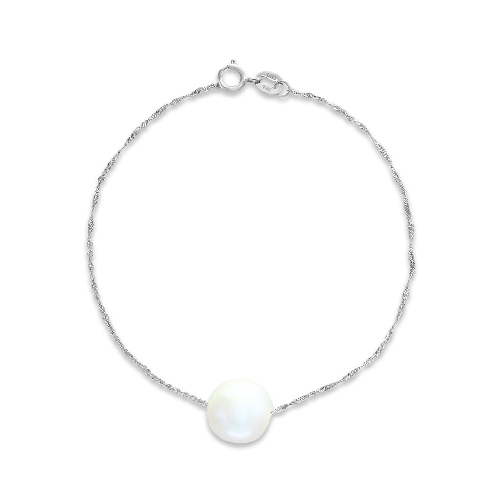 LALI Jewels Cultured Freshwater Pearl Bracelet 14K White Gold 7.5" oZlUzDwu LALI Jewels Cultured Freshwater Pearl Bracelet 14K White Gold 7.5" oZlUzDwu