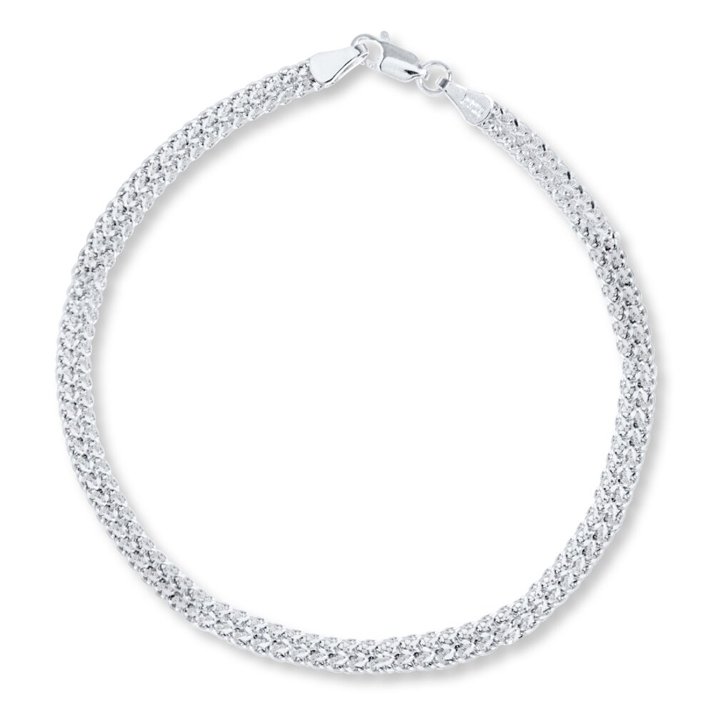 Bismark Chain Bracelet 14K White Gold 7.5" Length ovWJ5eYh Bismark Chain Bracelet 14K White Gold 7.5" Length ovWJ5eYh