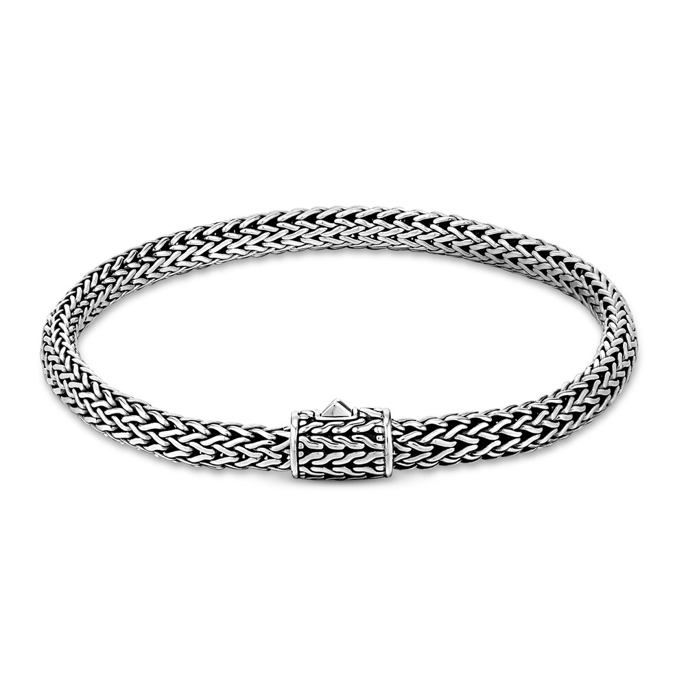 John Hardy Classic Chain Bracelet Sterling Silver 7.05" p5U3XGrA