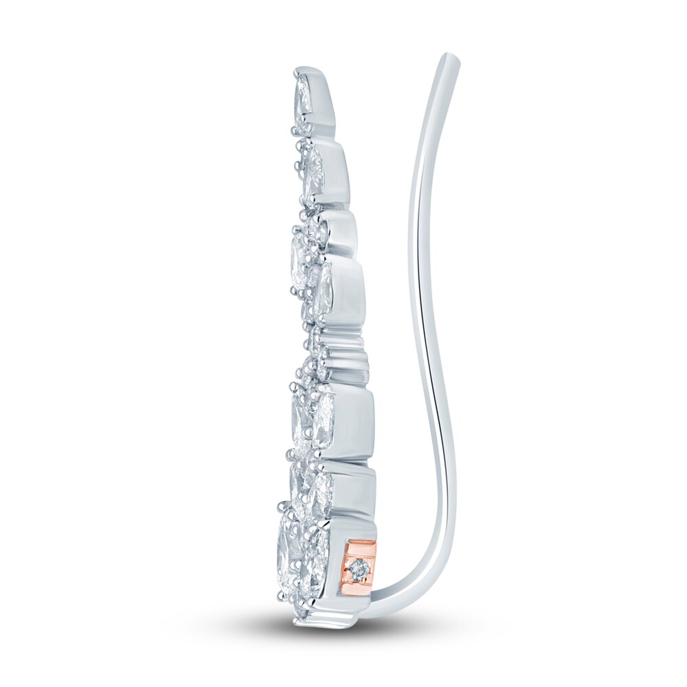 Pnina Tornai Diamond Single Right Climber Earring 3/4 ct tw Pear/Round 14K White Gold pBFJ8sQ8 Pnina Tornai Diamond Single Right Climber Earring 3/4 ct tw Pear/Round 14K White Gold pBFJ8sQ8