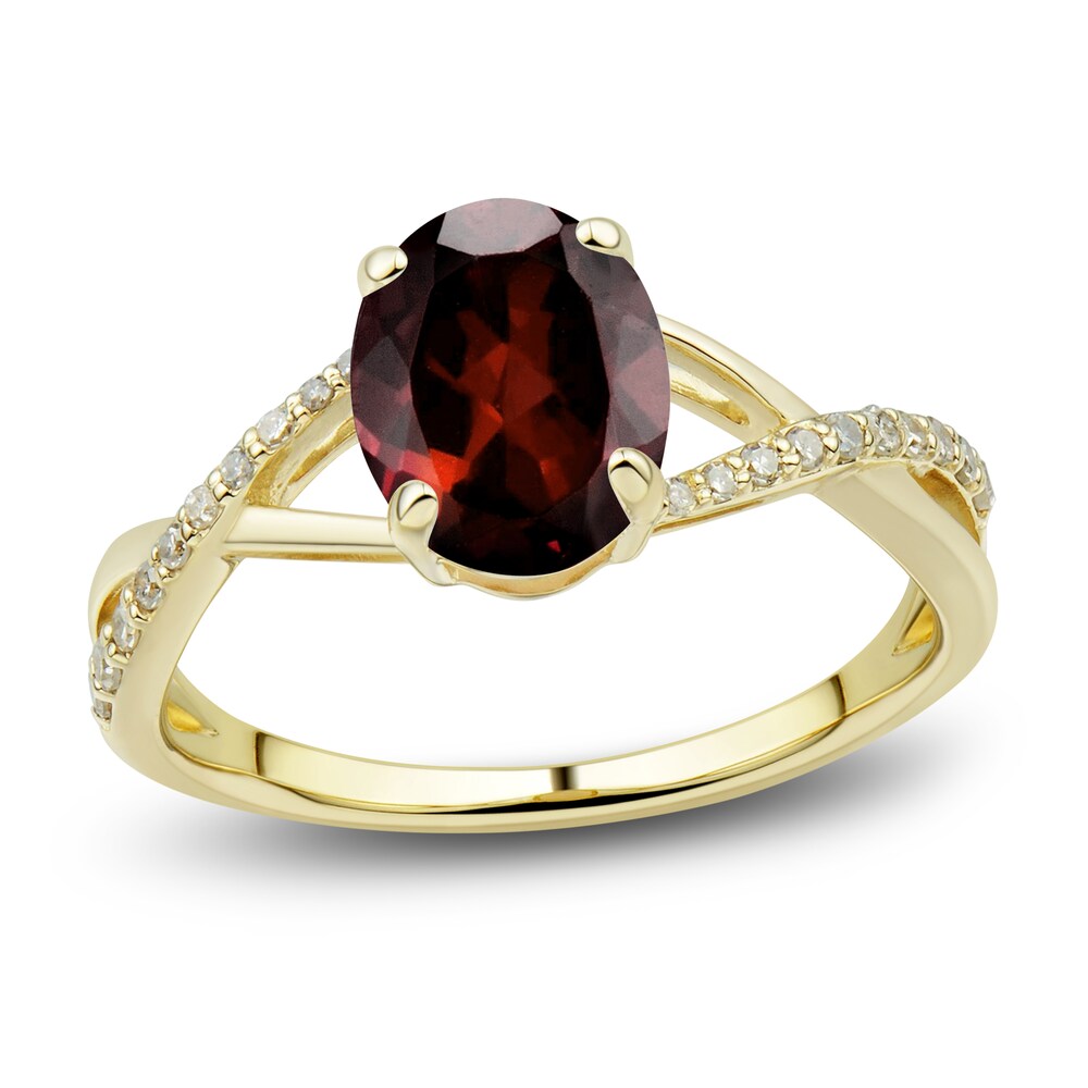 Natural Garnet Ring, Earring & Necklace Set 1/5 ct tw Diamonds 10K Yellow Gold pr7oiGQk Natural Garnet Ring, Earring & Necklace Set 1/5 ct tw Diamonds 10K Yellow Gold pr7oiGQk