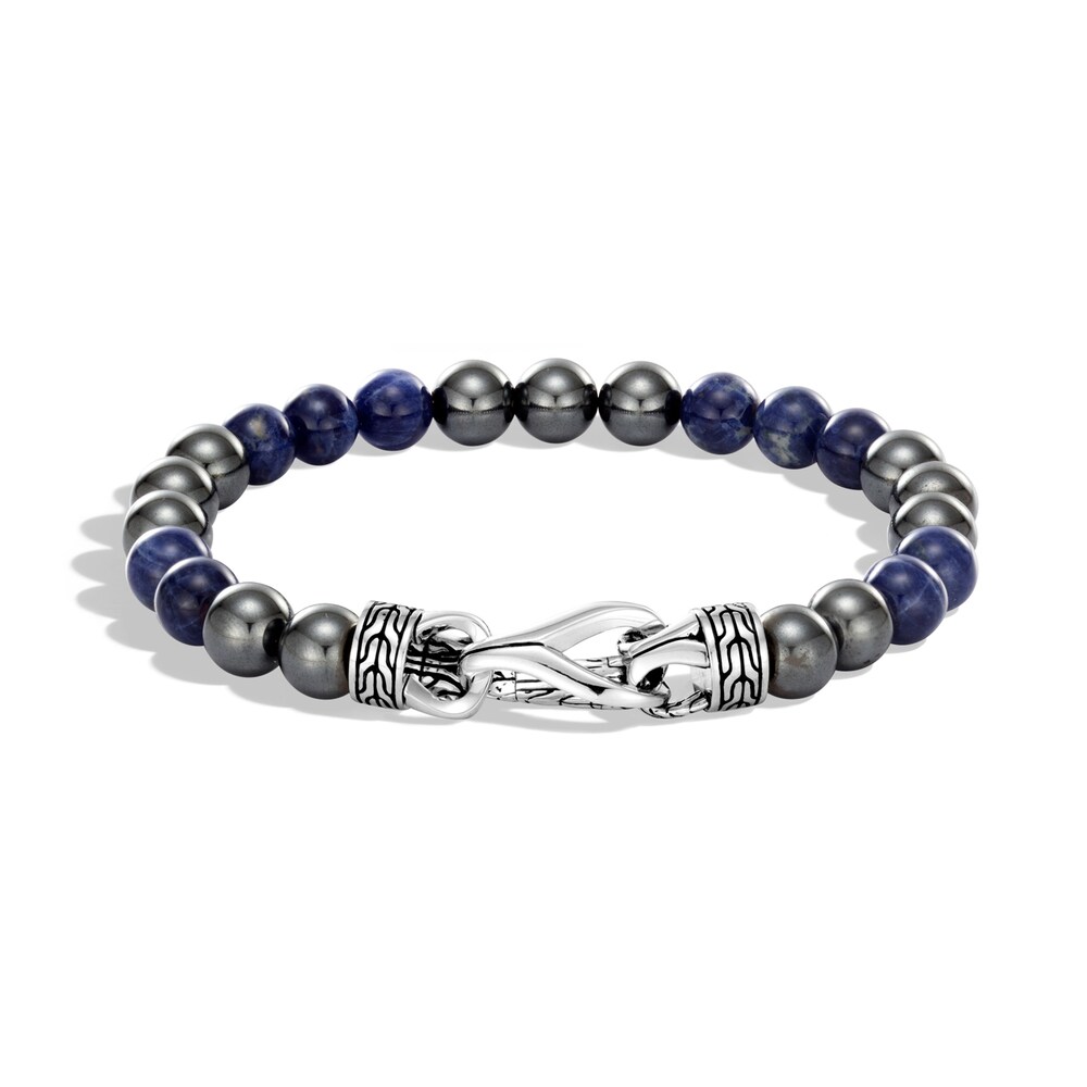 John Hardy Asli Classic Chain Link Bead Bracelet in Silver, 8MM Gemstone, Large psJ7Whn0 John Hardy Asli Classic Chain Link Bead Bracelet in Silver, 8MM Gemstone, Large psJ7Whn0