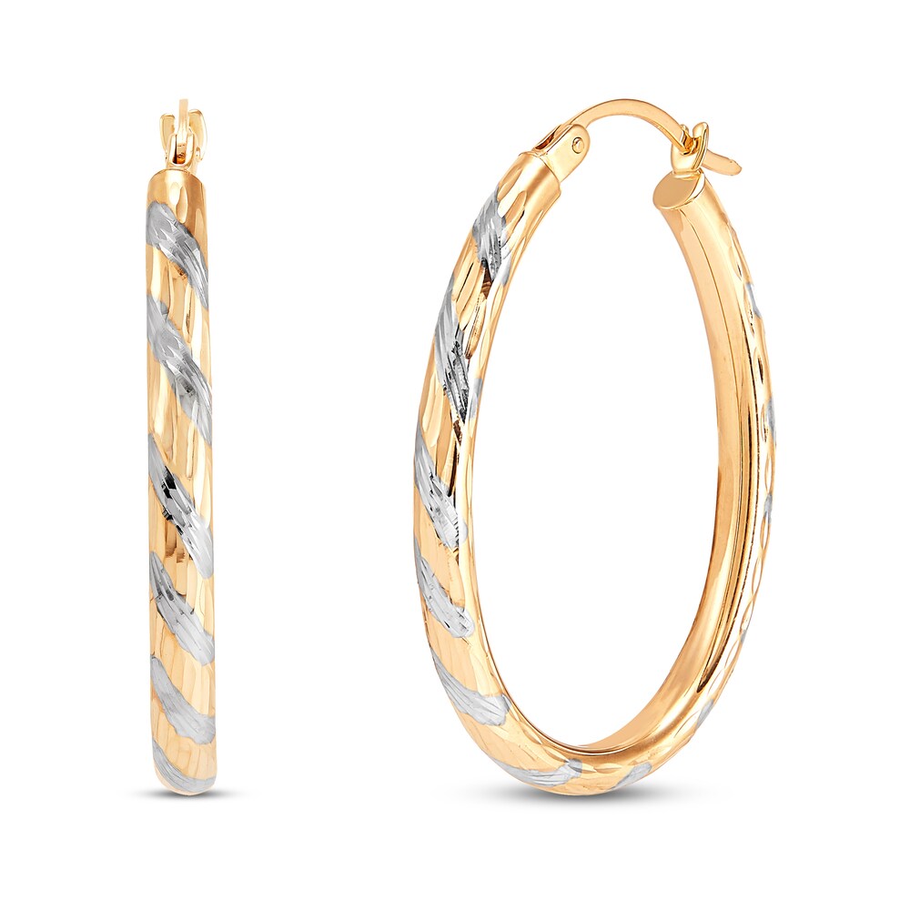 Oval Tube Hoop Earrings 14K Gold qK4vFT9r Oval Tube Hoop Earrings 14K Gold qK4vFT9r