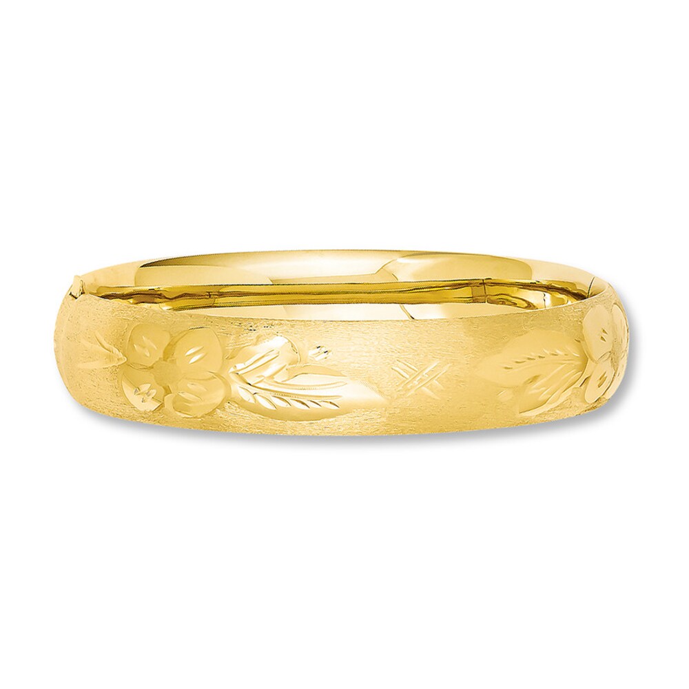 Bangle Bracelet 14K Yellow Gold qMAJ6tGW Bangle Bracelet 14K Yellow Gold qMAJ6tGW