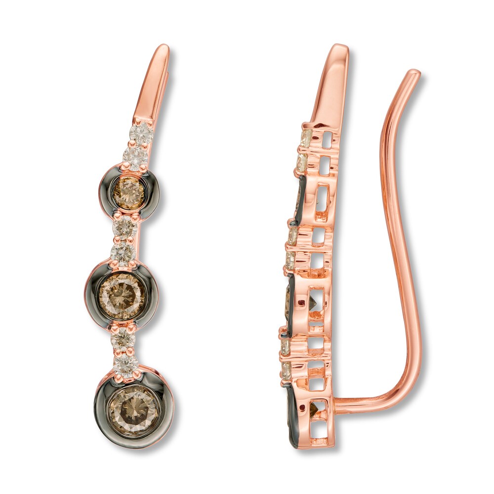 Le Vian Chocolate & Nude Diamonds 5/8 ct tw 14K Gold Earrings qQvL5mYl Le Vian Chocolate & Nude Diamonds 5/8 ct tw 14K Gold Earrings qQvL5mYl